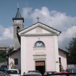 Alpette - Chiesa parrocchiale dedicata ai Santi Pietro e Paolo
